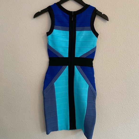 Blue Bandage Dress XXS - Picture 2 of 3